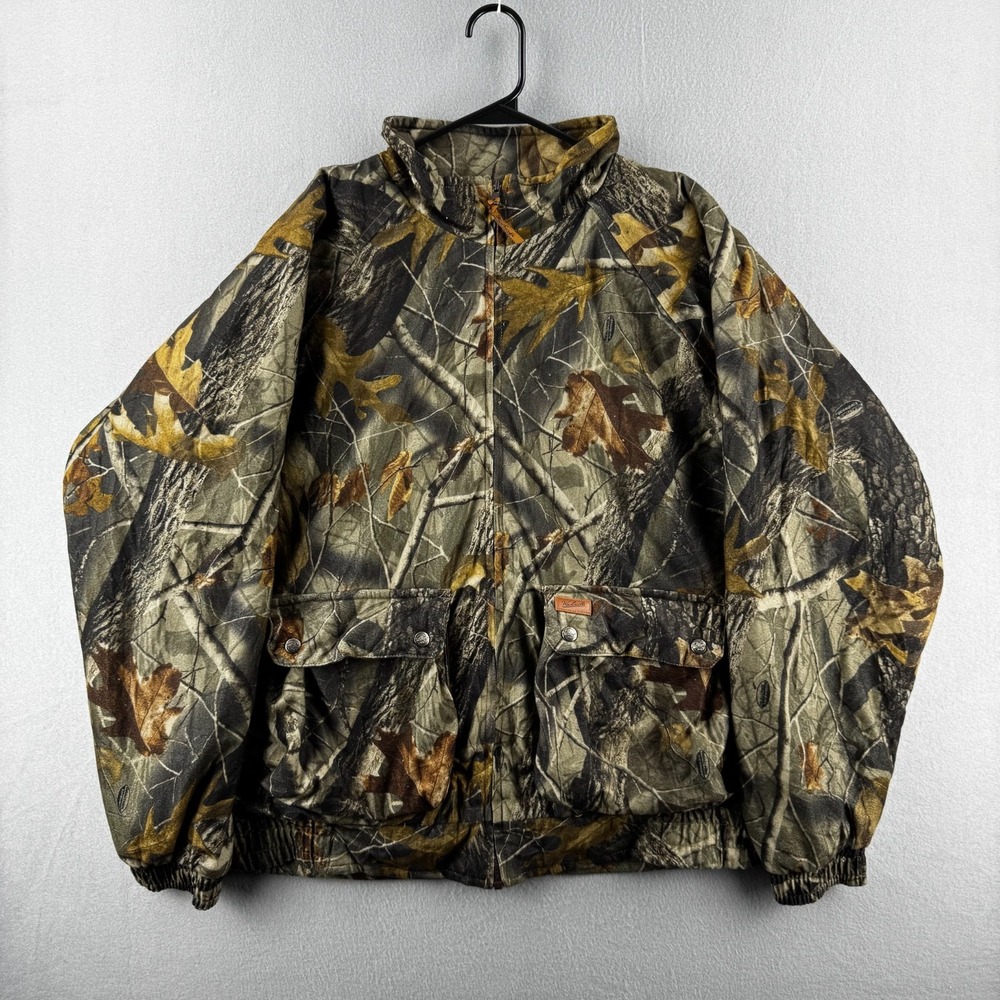 Woolrich Jacket Mens XL Soft Warm Puffy Hunting Camo Realtree Hardwoods